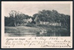 Postkort afsendt fra LANGAA den 3.5.1906 til MØRKE st. Partiet af Løjstrup er taget fra Langå siden.