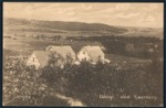 Postkort afsendt fra Langaa 6/7-1918 og afstemplet LANGAA 7-7-18. Motivet viser det relative åbne landskab over jernbanen(i dag gang og cykelsti) til Laurbjerg.